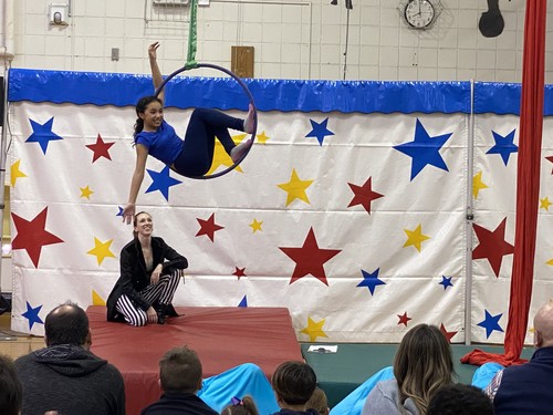 South Country students performed a circus.
